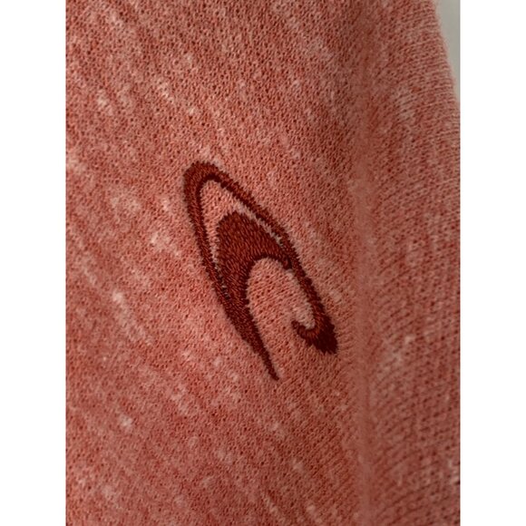 O'Neill Mens Orange Marl Full-Zip Hoodie Size Large Logo EUC  8895 - Picture 11 of 11